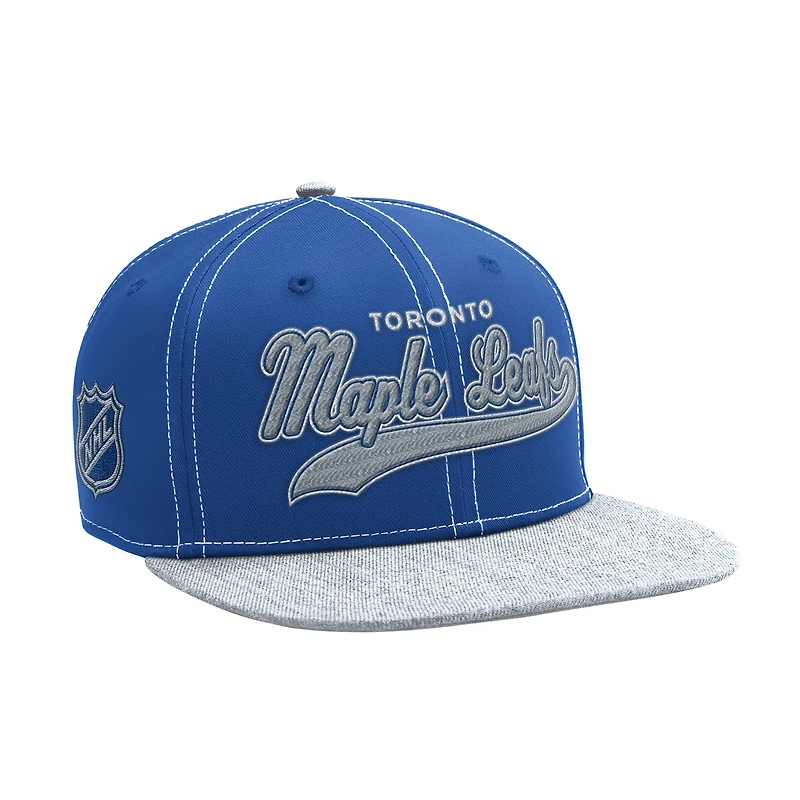 Men's Starter  Blue Toronto Maple Leafs Tailsweep Classic Startfit Snapback Hat