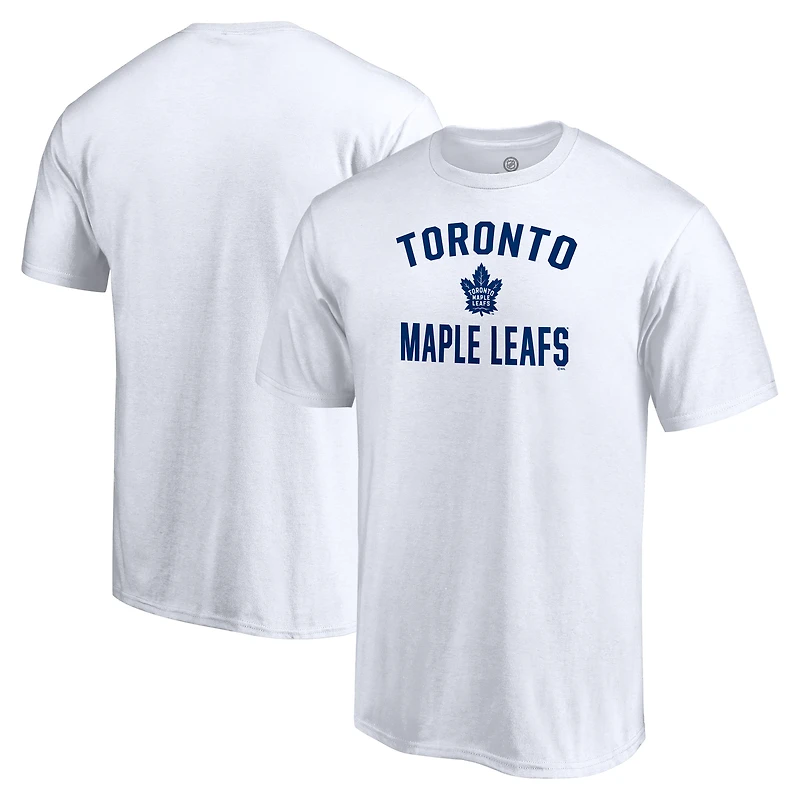 Men's  White Toronto Maple Leafs Victory Arch T-Shirt