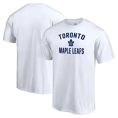 Men's  White Toronto Maple Leafs Victory Arch T-Shirt