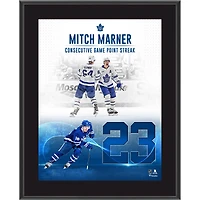Mitch Marner Toronto Maple Leafs 10.5" x 13" Franchise Record Point Streak Sublimated Plaque