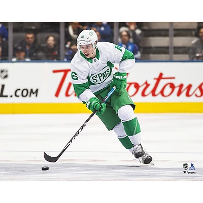 Mitchell Marner Toronto Maple Leafs Unsigned St. Pats Alternate Jersey Skating Photograph