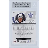 Patrick Marleau Toronto Maple Leafs Autographié 2017-18 Upper Deck SP Authentique #35 Beckett Fanatics Carte Authentifiée Témoin