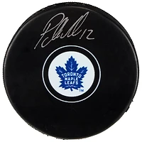 Rondelle de hockey autographiée par Patrick Marleau des Maple Leafs de Toronto