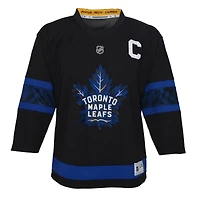 Preschool Auston Matthews Black Toronto Maple Leafs  Replica Player Jersey