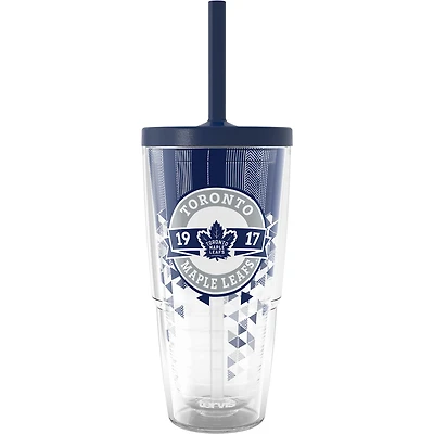 Tervis Toronto Maple Leafs 24oz. Shatter Classic Tumbler with Straw Lid