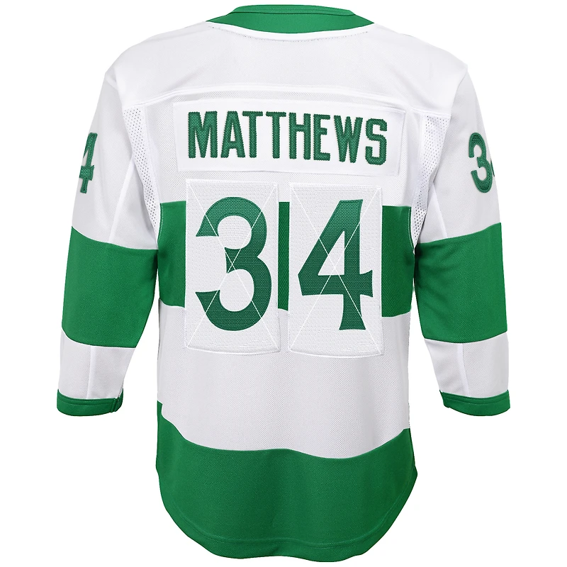 Tout-petit Auston Matthews White Toronto St. Pats Team Premier Player - Maillot