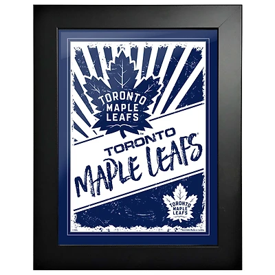 Toronto Maple Leafs - 12'' x 16'' Classic Print Framed Art