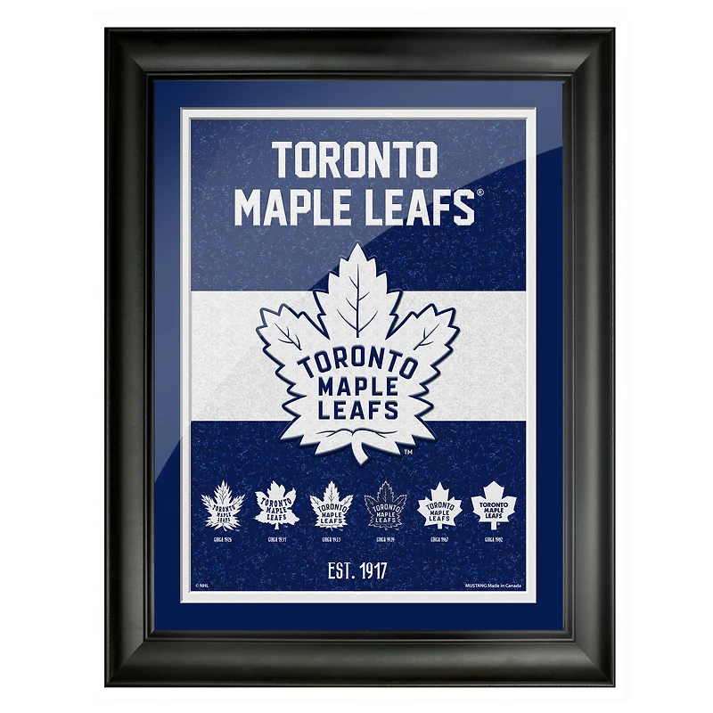 Toronto Maple Leafs 12 '' x 16 '' Team Tradition encadrée - Oeuvre d'art