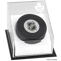 Toronto Maple Leafs (1970-2016) Puck Deluxe Logo Display Case