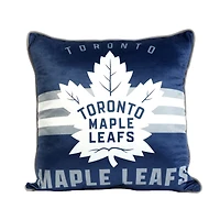 Ensemble de 2 couvertures et coussins des Fêtes 50" x 60" des Maple Leafs de Toronto
