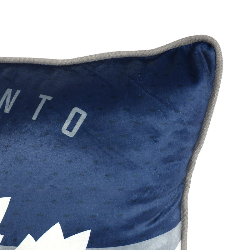 Toronto Maple Leafs 2-Pack 50" x 60" Holiday Throw Blanket and Cushion Set