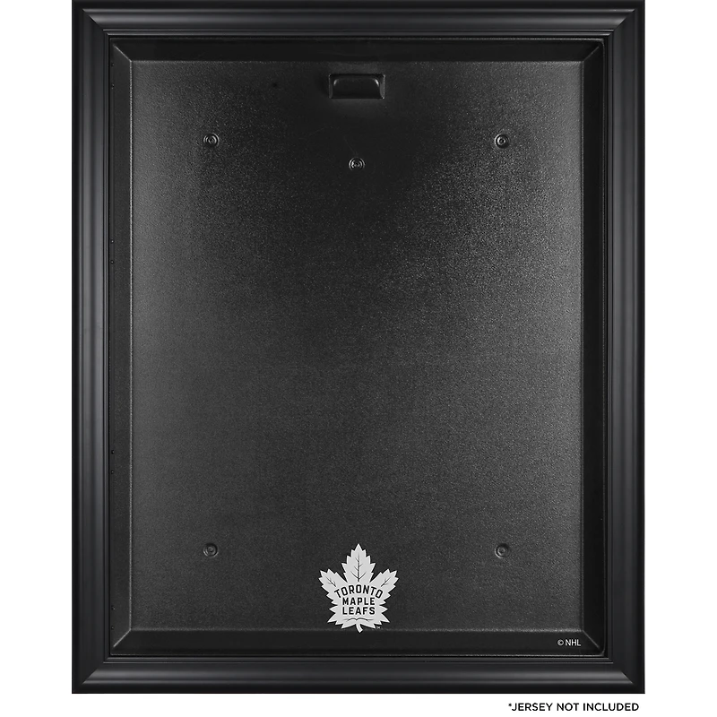 Toronto Maple Leafs (2016-Present) Black Framed Logo Jersey Display Case