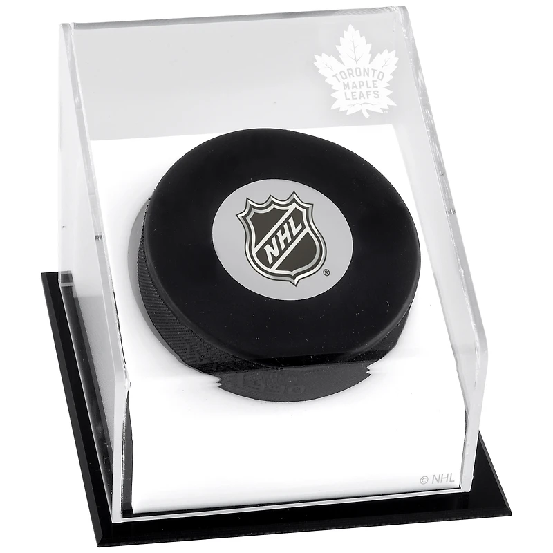 Toronto Maple Leafs (2016-Present) Puck Logo Display Case