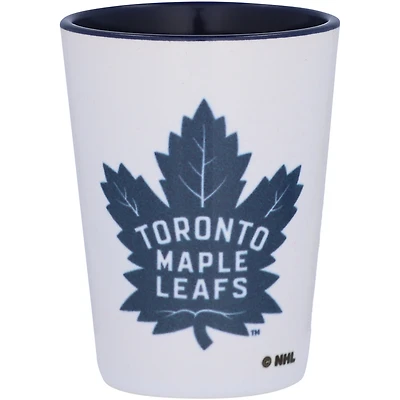 Feuilles d'érable de Toronto 2 oz. Verre à liqueur de couleur intérieure