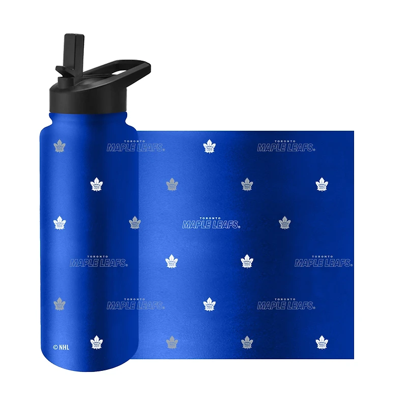 Bouteille de boisson rafraîchissante Steep and Repeat de 34 oz des Maple Leafs de Toronto