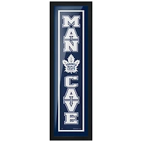 Maple Leafs de Toronto 6'' x 22'' Man Cave encadré - Oeuvre