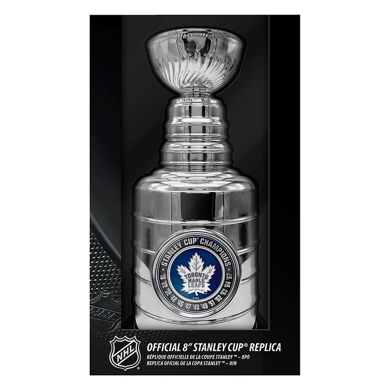 Maple Leafs de Toronto - réplique de la coupe Stanley de 8 po