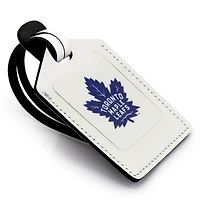 Maple Leafs de Toronto - Coffret cadeau trois pièces en cuir avec étiquette personnalisée