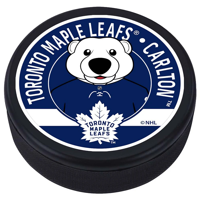 Maple Leafs de Toronto - Rondelle de hockey de conception de mascotte
