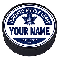 Maple Leafs de Toronto - Rondelle texturée en bloc personnalisée