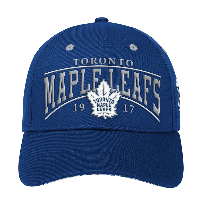 Casquette unisexe Starter bleue Toronto Maple Leafs Ol'Timey ajustable