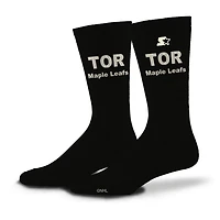 Chaussettes unisexes Starter Toronto Maple Leafs Assist Crew