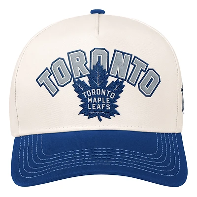 Unisex Starter  White/Blue Toronto Maple Leafs Casual Adjustable Hat