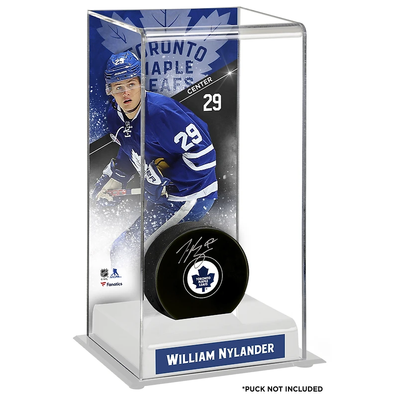 Étui de luxe pour rondelles de hockey de grande taille des Maple Leafs de Toronto de William Nylander