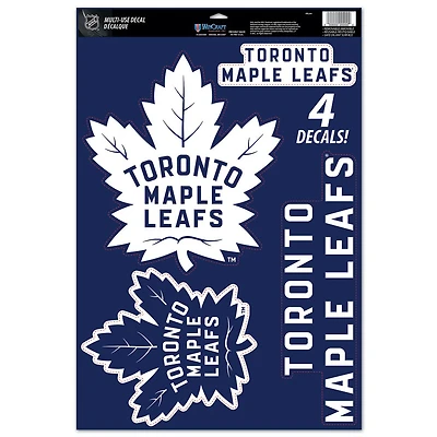 WinCraft Toronto Maple Leafs 11" x 17" Multi-Use Decal Sheet