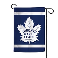 WinCraft Toronto Maple Leafs Drapeau de jardin double face 12 po x 18 po