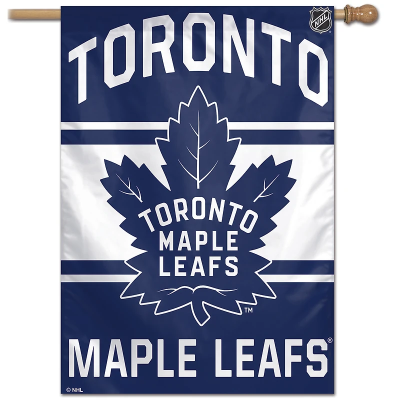 WinCraft Toronto Maple Leafs 28" x 40" Bannière verticale simple face Wordmark