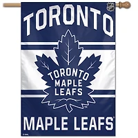 WinCraft Toronto Maple Leafs 28" x 40" Bannière verticale simple face Wordmark