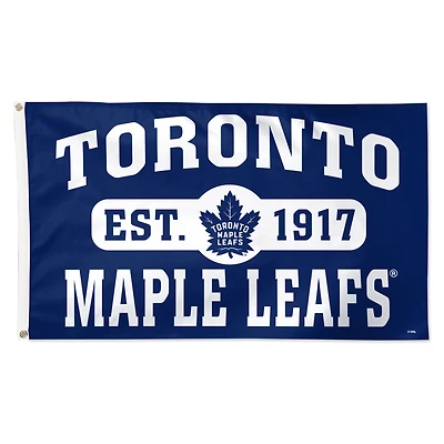 WinCraft Toronto Maple Leafs 3' x 5' Single-Sided Franchise Establishment Deluxe Flag