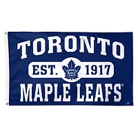 WinCraft Toronto Maple Leafs 3' x 5' Single-Sided Franchise Establishment Deluxe Flag