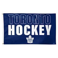 WinCraft Toronto Maple Leafs 3' x 5' Single-Sided Team Location Deluxe Flag