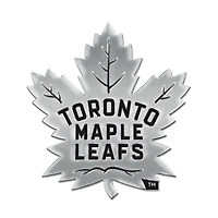 Emblème chromé pour voiture WinCraft des Maple Leafs de Toronto