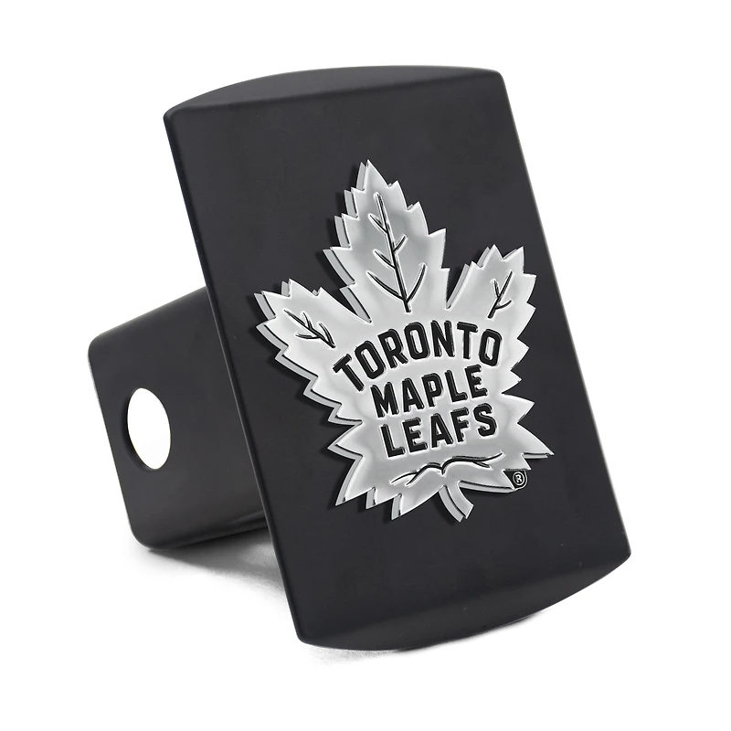 Housse d'attelage WinCraft en métal chromé de qualité supérieure avec logo des Maple Leafs de Toronto