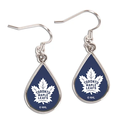 Boucles d'oreilles pendantes WinCraft Toronto Maple Leafs en forme de larme