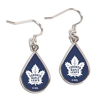 Boucles d'oreilles pendantes WinCraft Toronto Maple Leafs en forme de larme