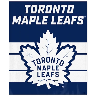 Couverture ultra moelleuse WinCraft des Maple Leafs de Toronto (50 po x 60 po)