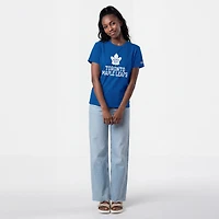 Women's Champion  Blue Toronto Maple Leafs Wordmark Lockup T-Shirt