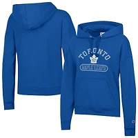 Women's Champion  Royal Toronto Maple Leafs Arched Pill Box Hoodie