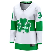 Women's Fanatics Auston Matthews White Toronto Maple Leafs Alternate Breakaway Jersey