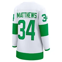 Women's Fanatics Auston Matthews White Toronto Maple Leafs Alternate Breakaway Jersey