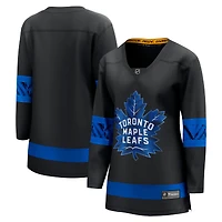 Women's Fanatics  Black Toronto Maple Leafs Alternate Breakaway Jersey
