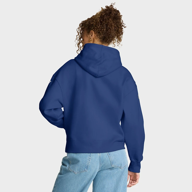Women's Fanatics Blue Toronto Maple Leafs Authentic Pro Primary Pullover Hoodie