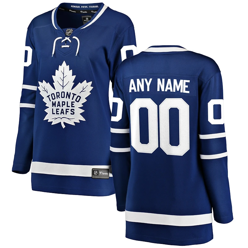 Échappée des Maple Leafs de Toronto bleu marque fanatiques pour femmes - Maillot personnalisé