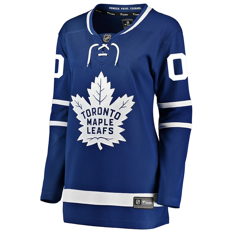Échappée des Maple Leafs de Toronto bleu marque fanatiques pour femmes - Maillot personnalisé