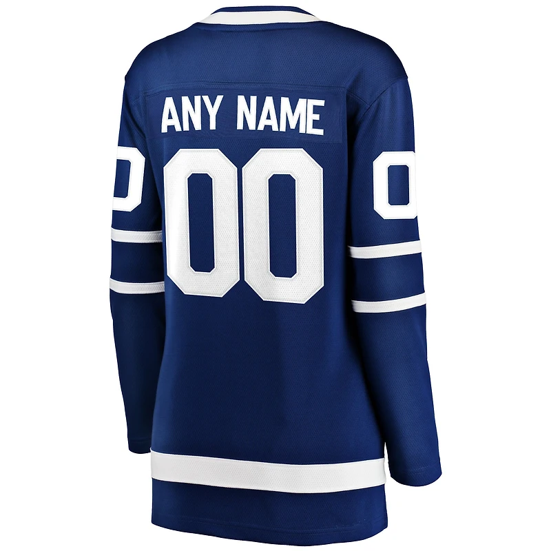 Échappée des Maple Leafs de Toronto bleu marque fanatiques pour femmes - Maillot personnalisé