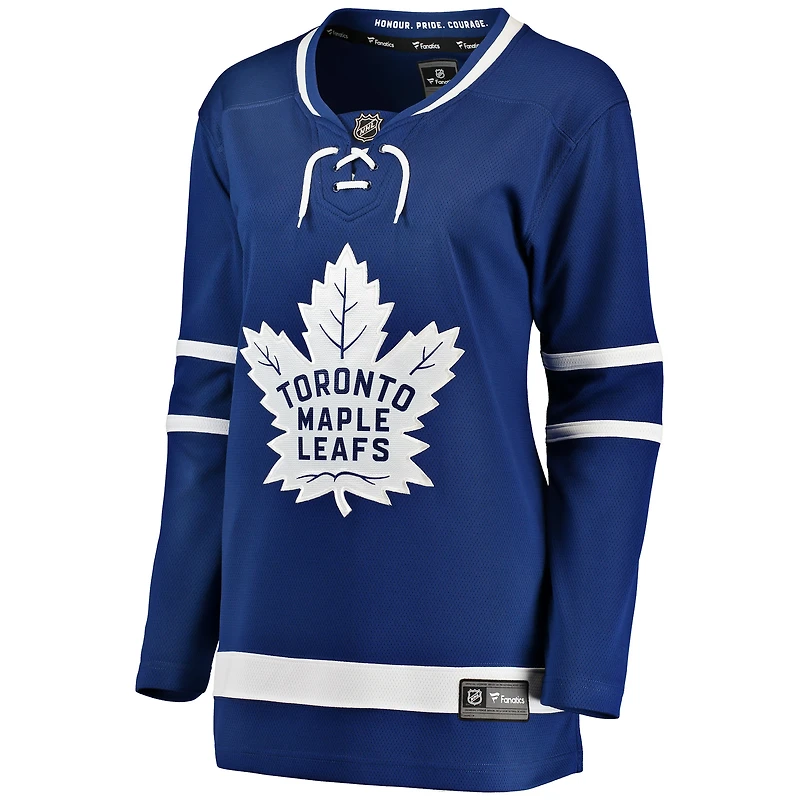 Women's Fanatics Blue Toronto Maple Leafs Breakaway Home Jersey